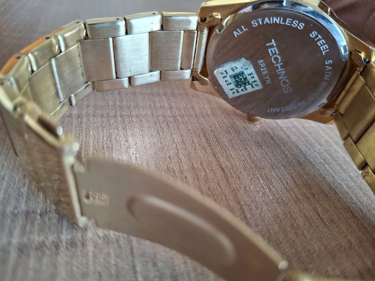 Relógio Thecnos Dourado Original - Foto 2