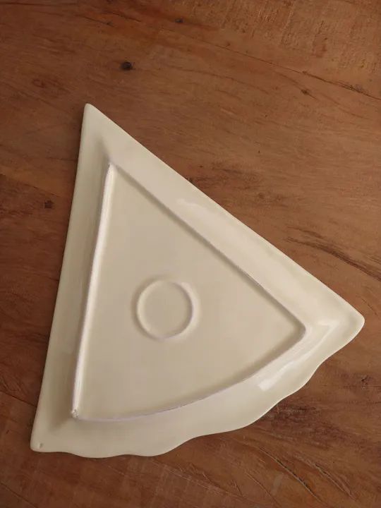 Jogo de pratos pizza vintage 6 pratos - Foto 4