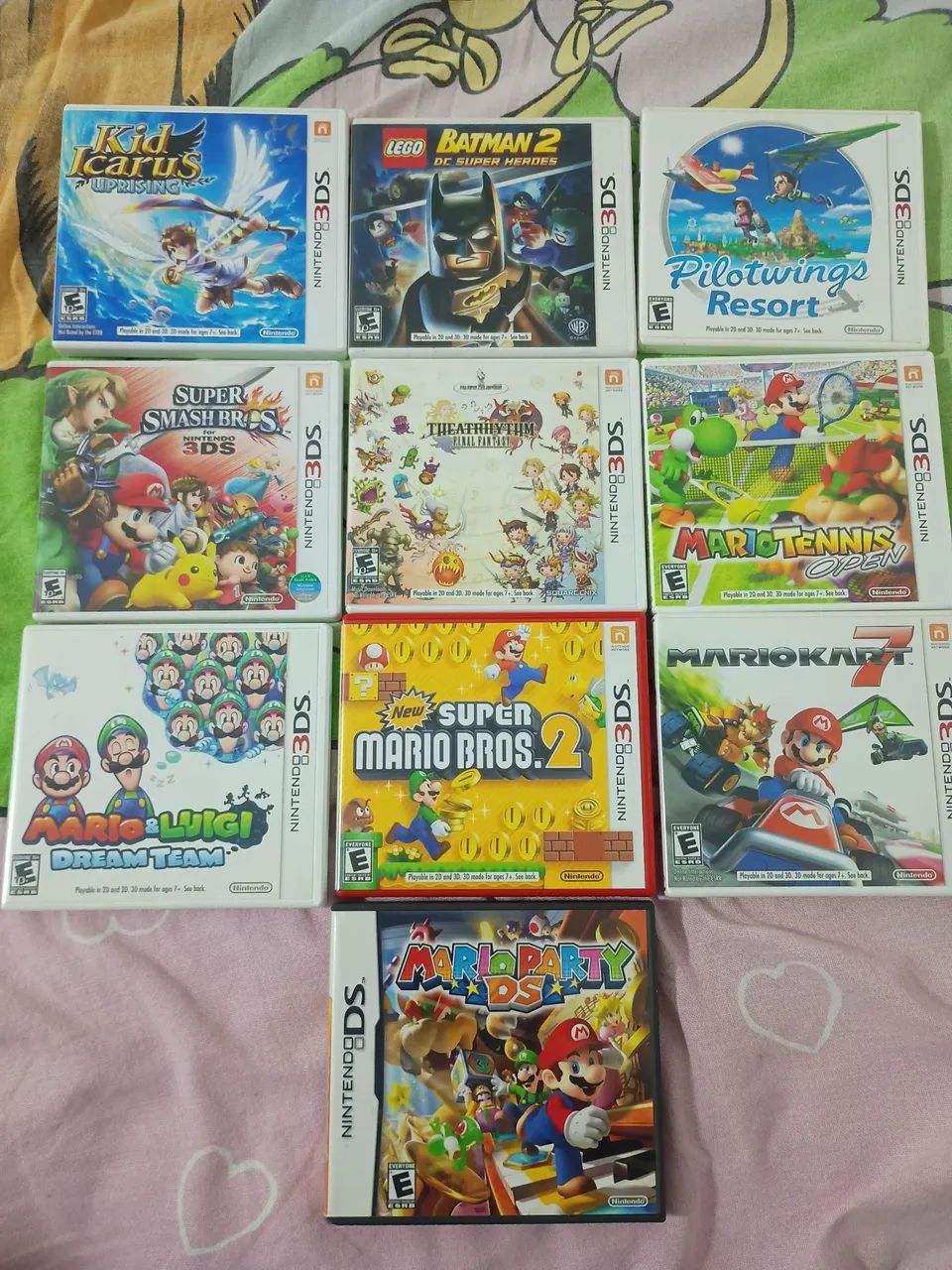 Jogos Nintendo 3DS - Diversos Títulos
