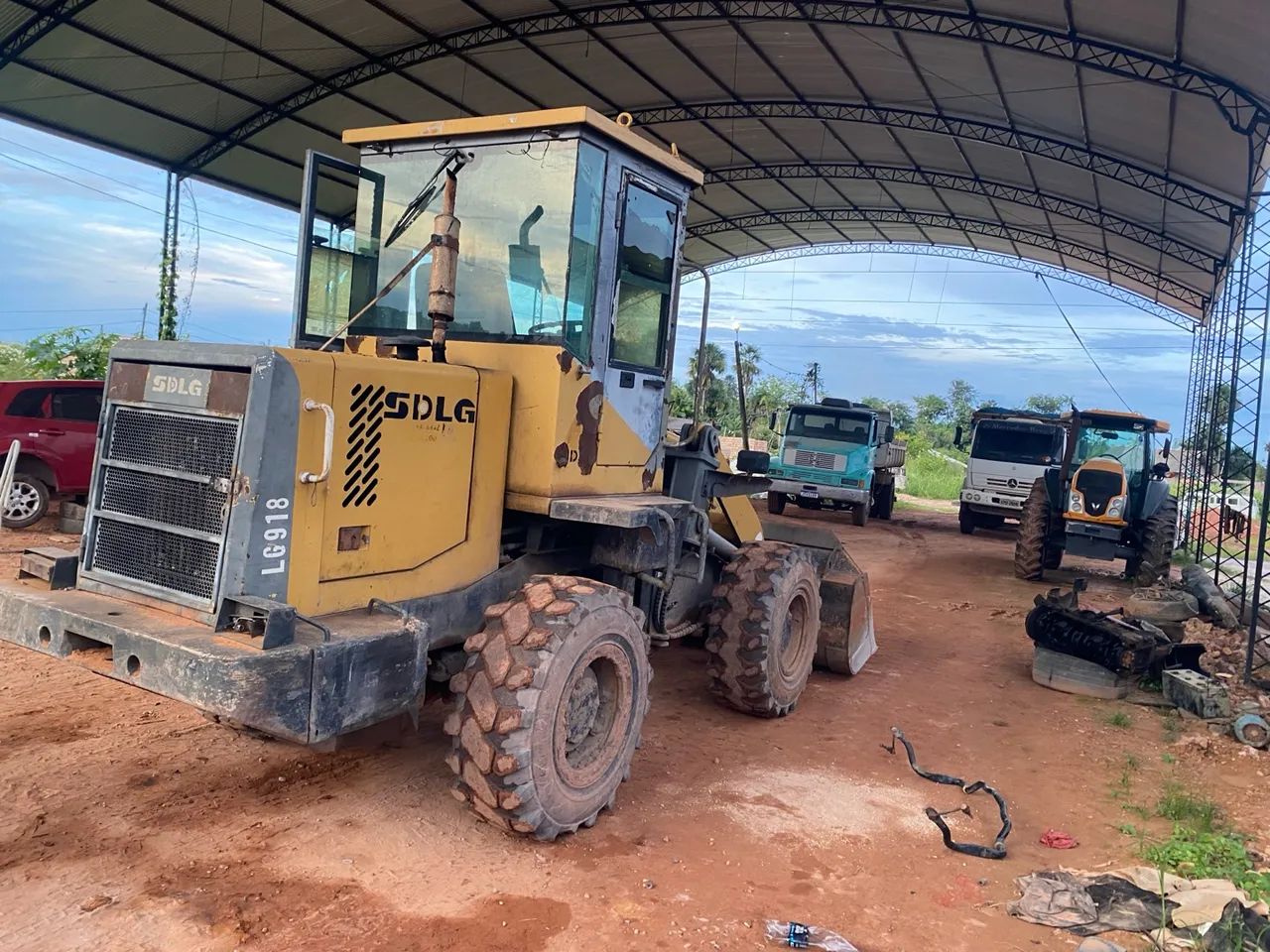 Vendo carregadeira sdlg 918 ano 2012  - Foto 2