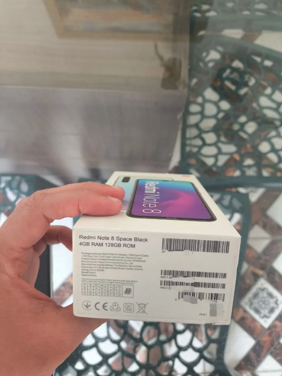 Oportunidade redmi note 8 novíssimo baixei pra vender hoje R$ 370 reais