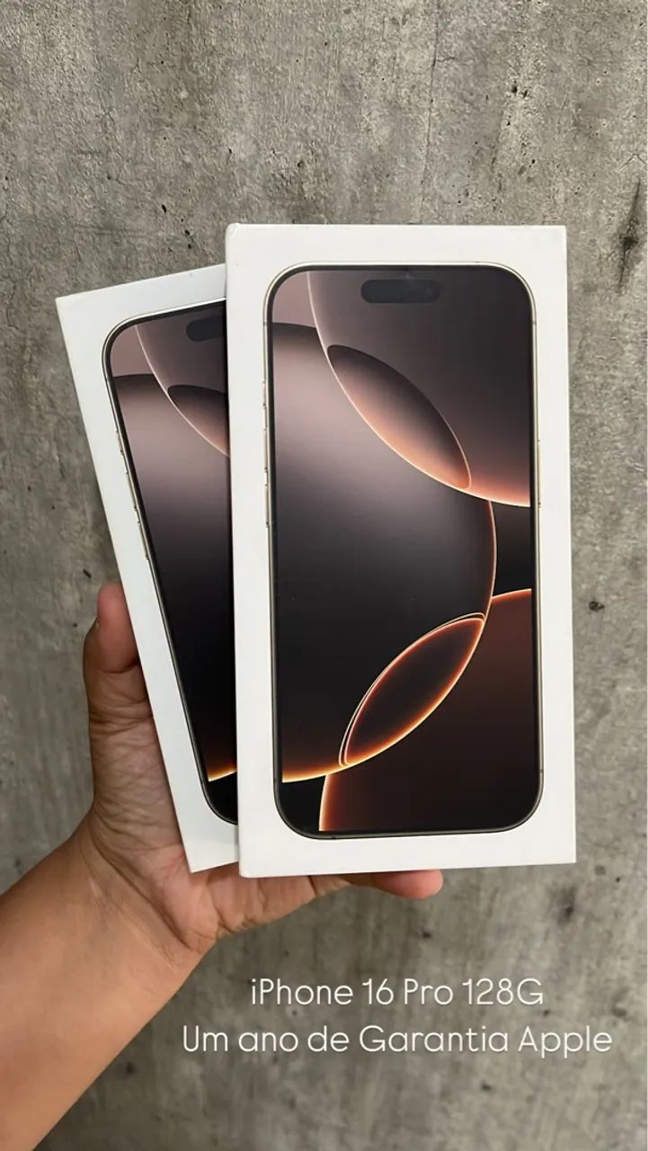 iPhone 16 Pro 128g Novo 