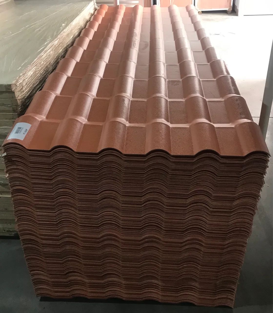 Telha PVC cerâmica 2,42x0,88 cm - Foto 6