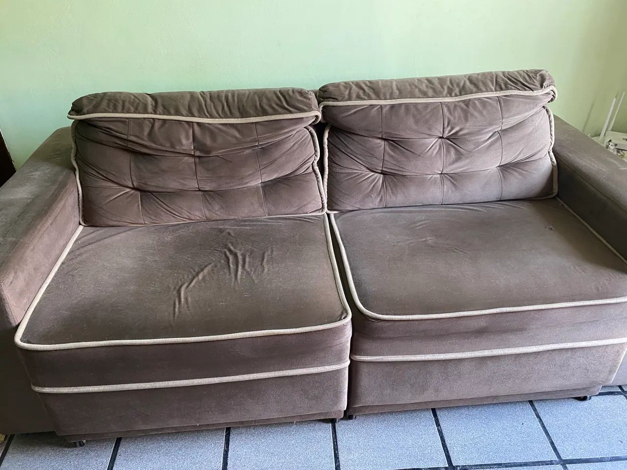 Sofá 2 lugares retrátil - Foto 2