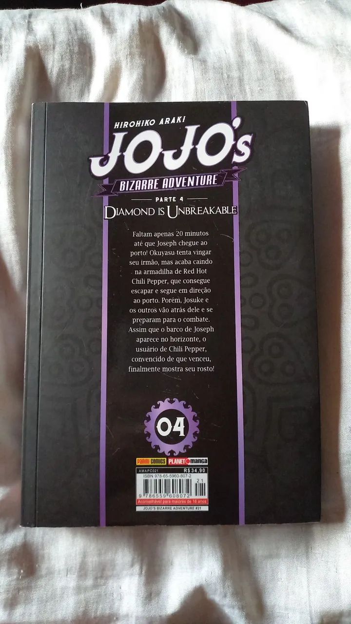jjba - diamond is unbreakable, mangá >volume 4< - Foto 2