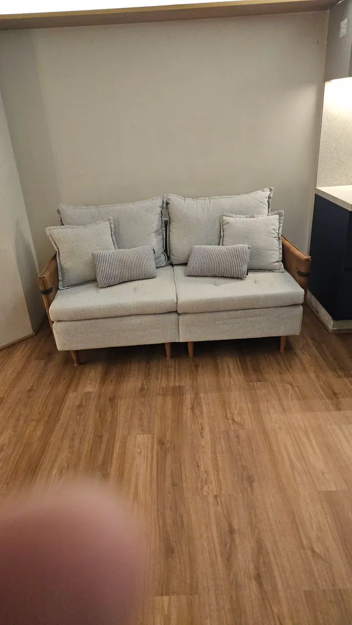 Sofá 3 lugares confortável e moderno - Foto 3