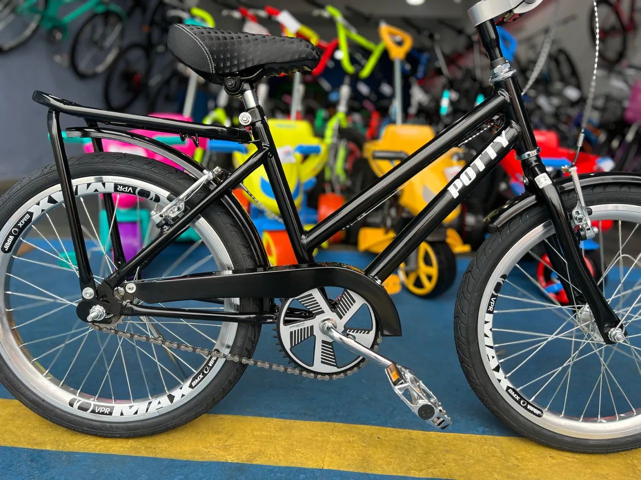 Bicicleta Potty aro 20 - Preta - Foto 2