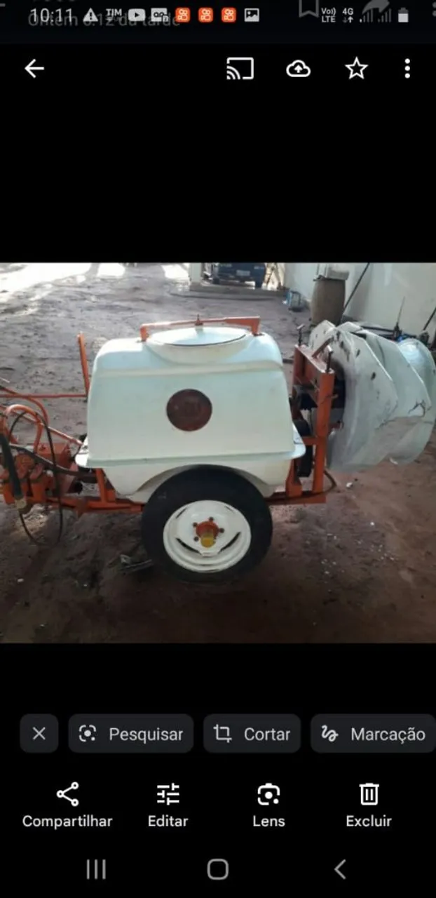 Pulverizador Agrícola Tracionado