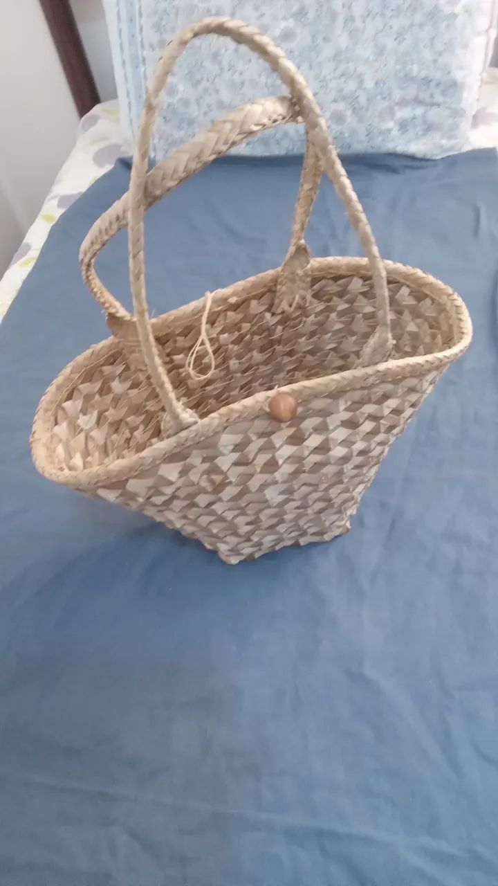 Bolsa de praia ou piscina de  palha  - Foto 3