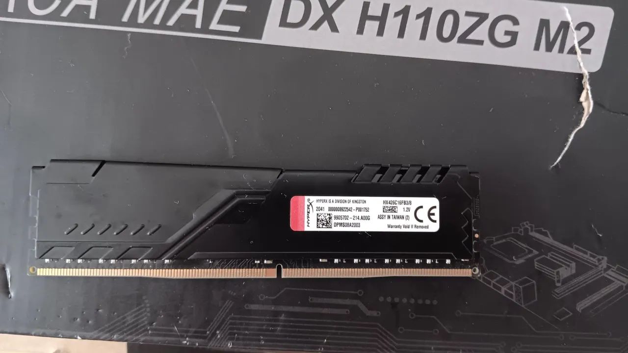 Memória RAM HyperX Fury DDR4 8GB - Foto 2