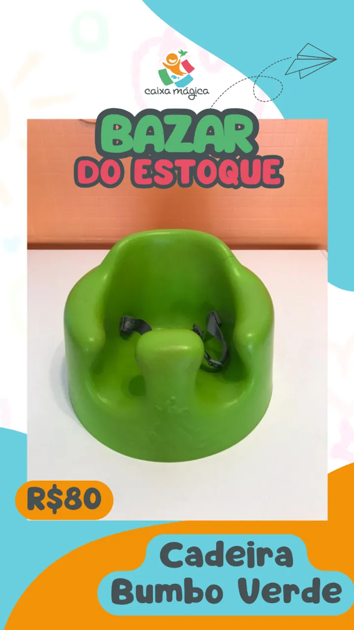 Cadeira Bumbo verde
