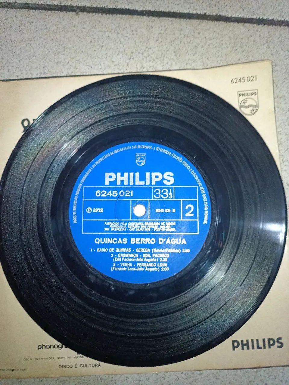 Compacto vinil Quincas Berro D'água 1972 - Foto 4