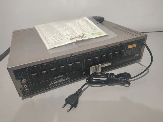 Karaokê Videokê Raf Modelo VMP 9000. Controle Remoto Original. Funcionando 100% - Foto 4