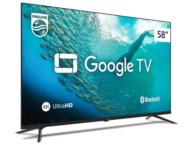 Smart TV 58" 4K UHD LED Philips (produto novo/lacrado/com garantia de fábrica)