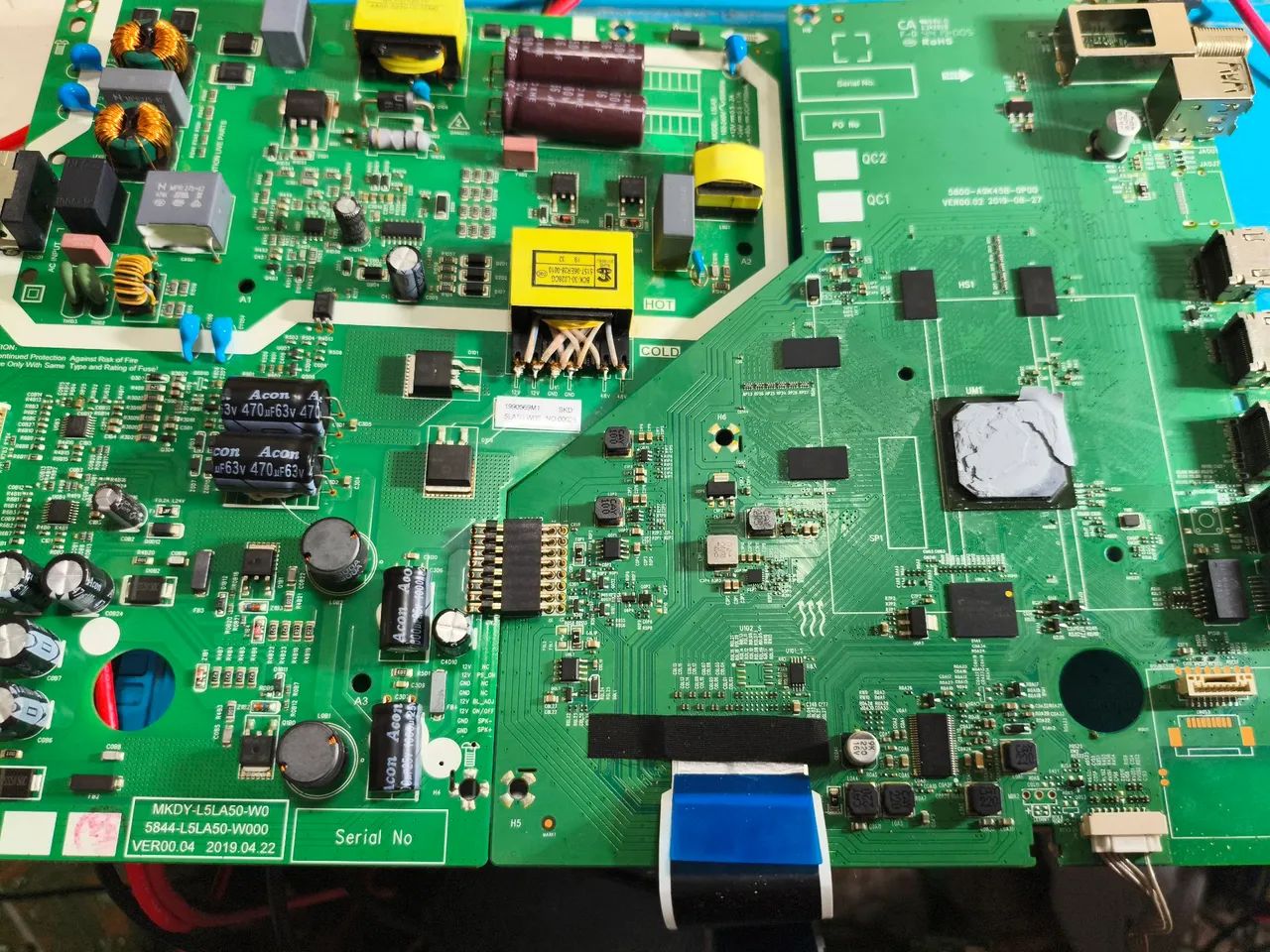 Placa mãe para TV