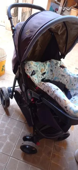 Carrinho de Bebê Bebê Confortável - Foto 4