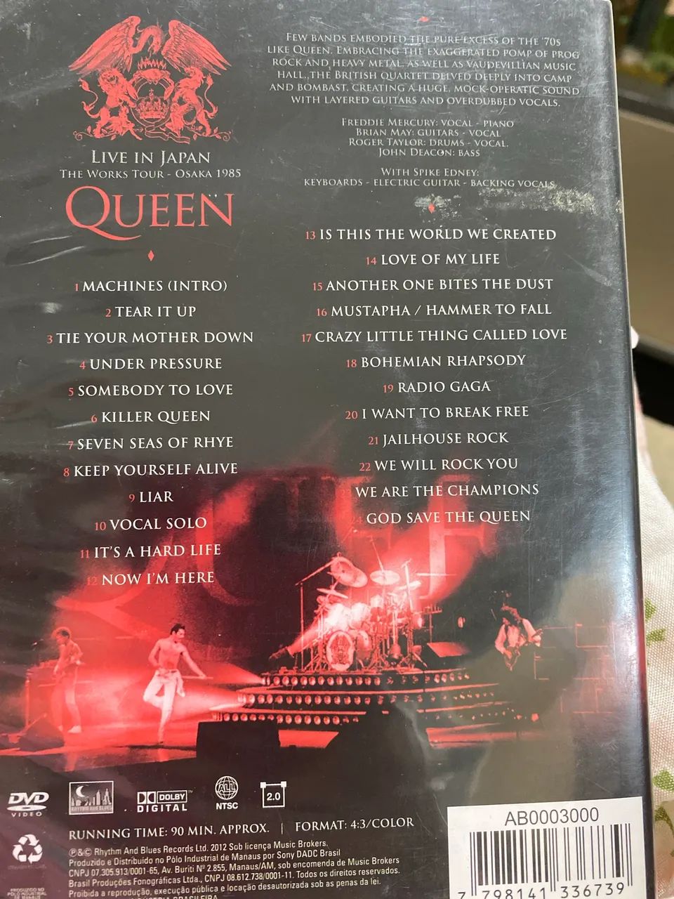 Dvd Queen live in Japan - Foto 2