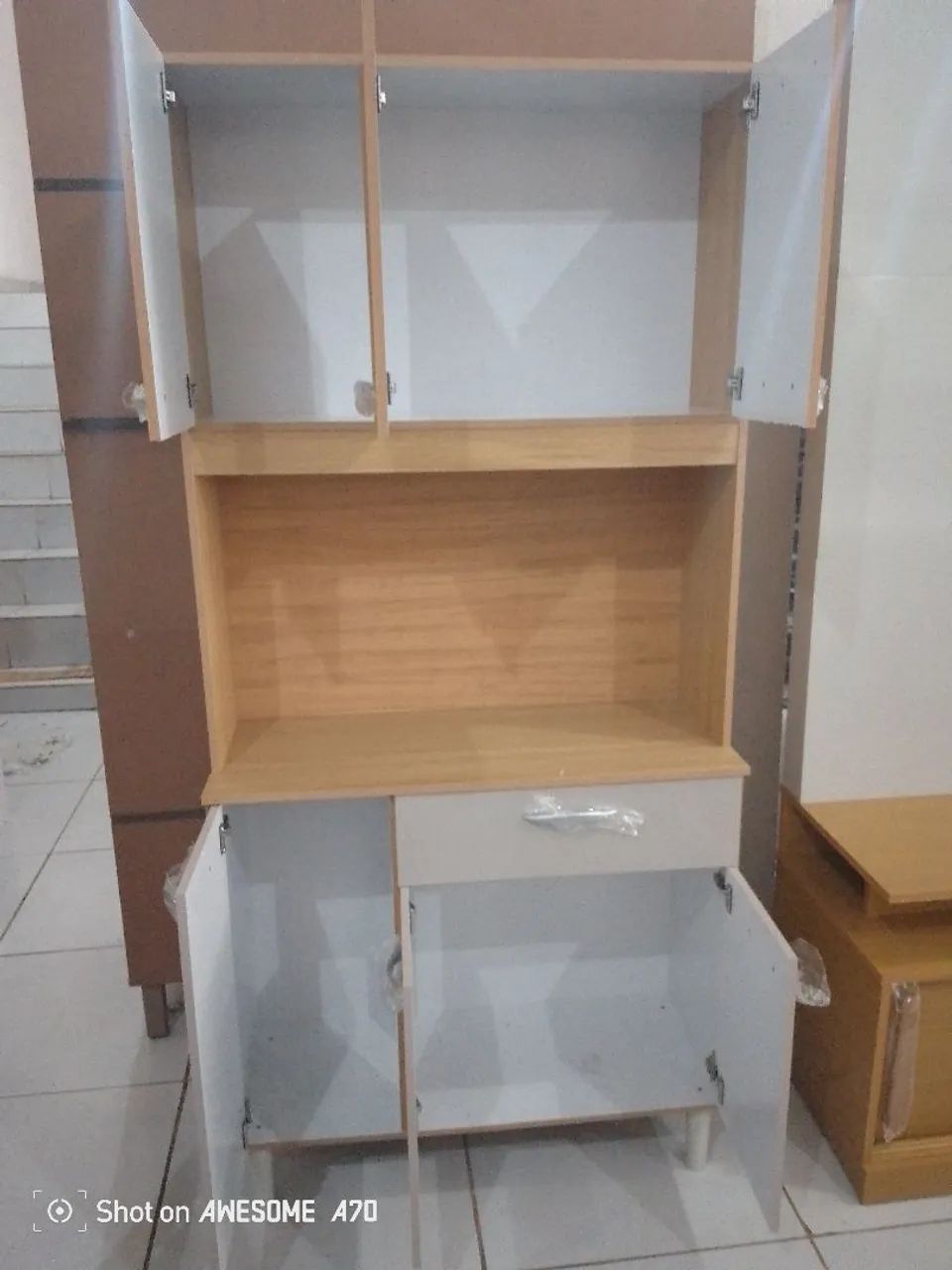 Armário de Cozinha Moderno - Design e Funcionalidade Entrega e montagem grátis  - Foto 2