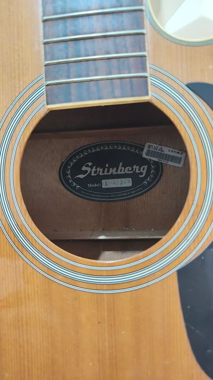 Violão Strinberg 12 cordas elétrico  - Foto 5