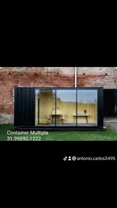 Quiosque de Aço para Comércio - Novo container lanchonete até 12 x cartão  - Foto 3