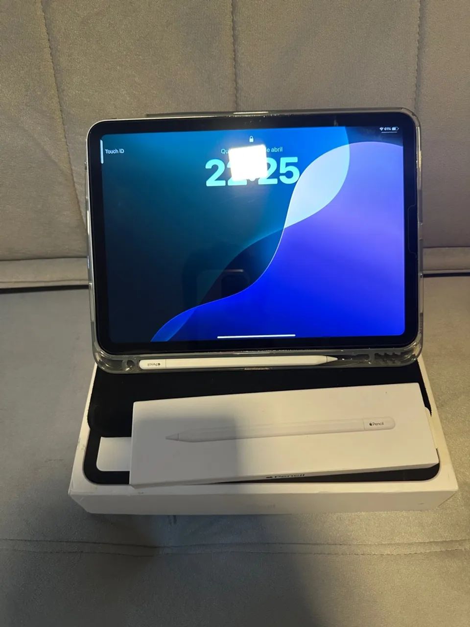 iPad 10 com caneta Pencil USB-C Na Garantia até Dezembro - Foto 2