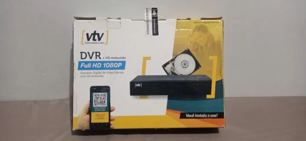 DVR + HD embutido vtv