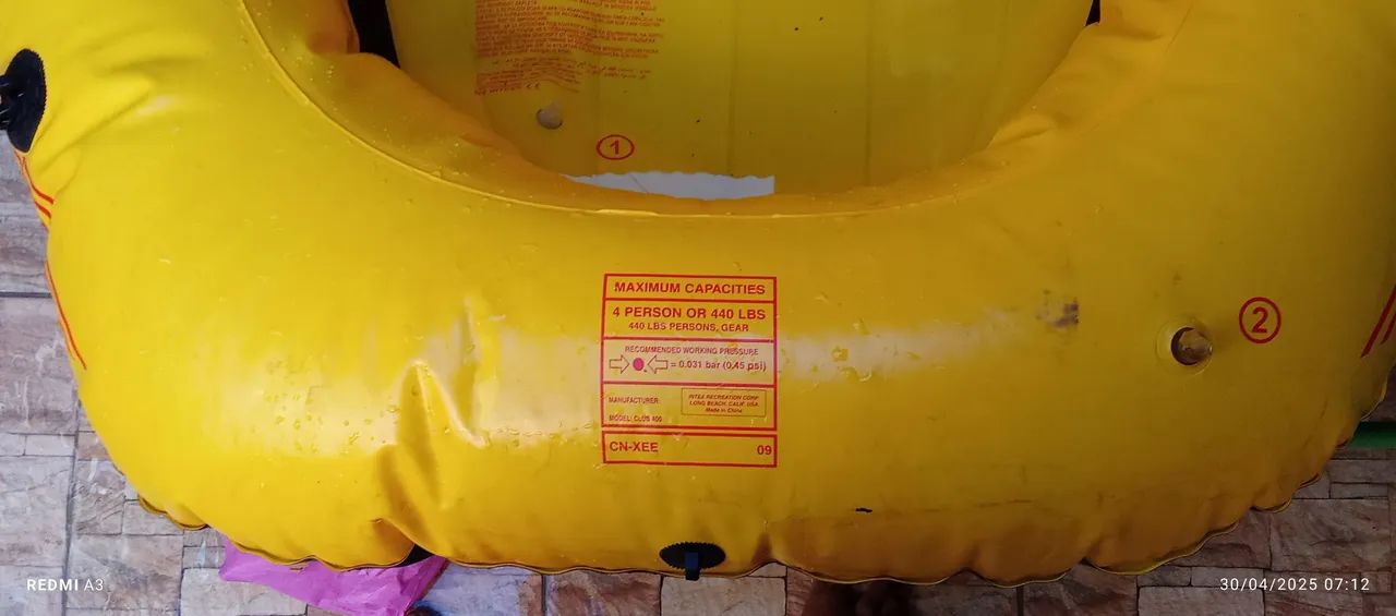 Boia Inflável para 4 Pessoas - Club 400 - Foto 2