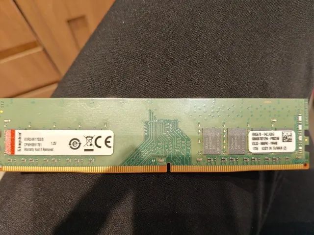 Memória Kingston 8GB DDR4 2400 MHz (KVR24N17S8/8 - Foto 2