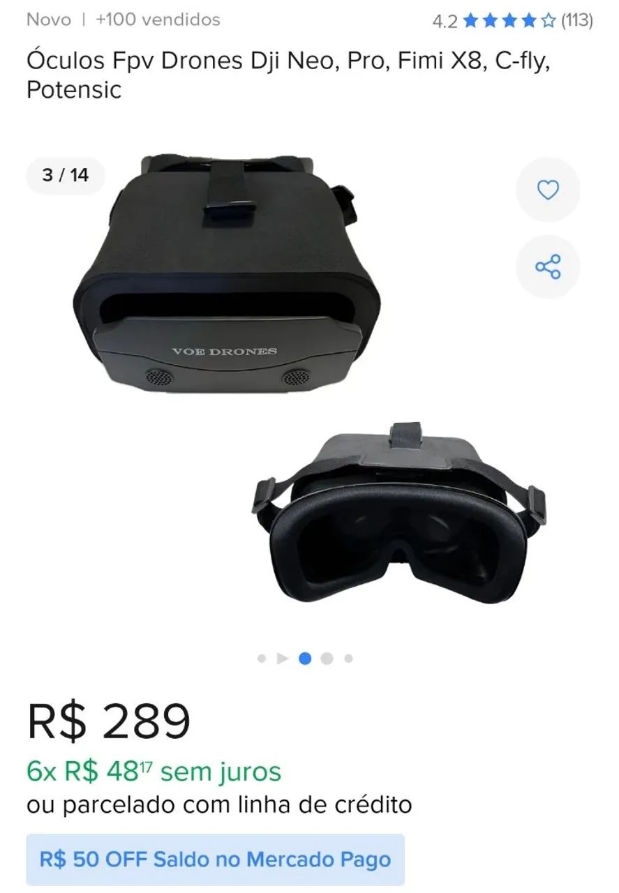 OCULOS FPV  Drones - Foto 2