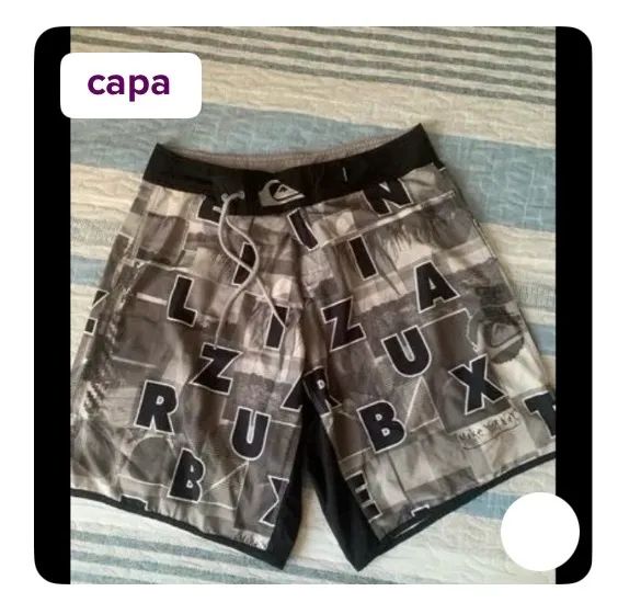 Bermuda Quiksilver Masculina tam M