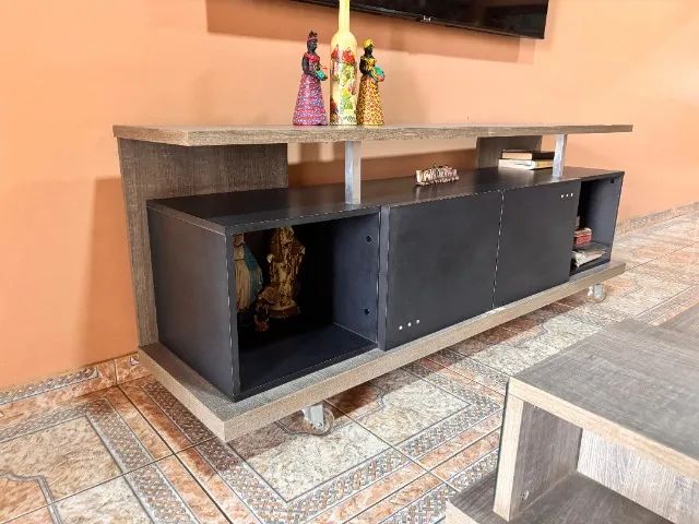 Conjunto Rack com mesa de centro para sala  - Foto 3