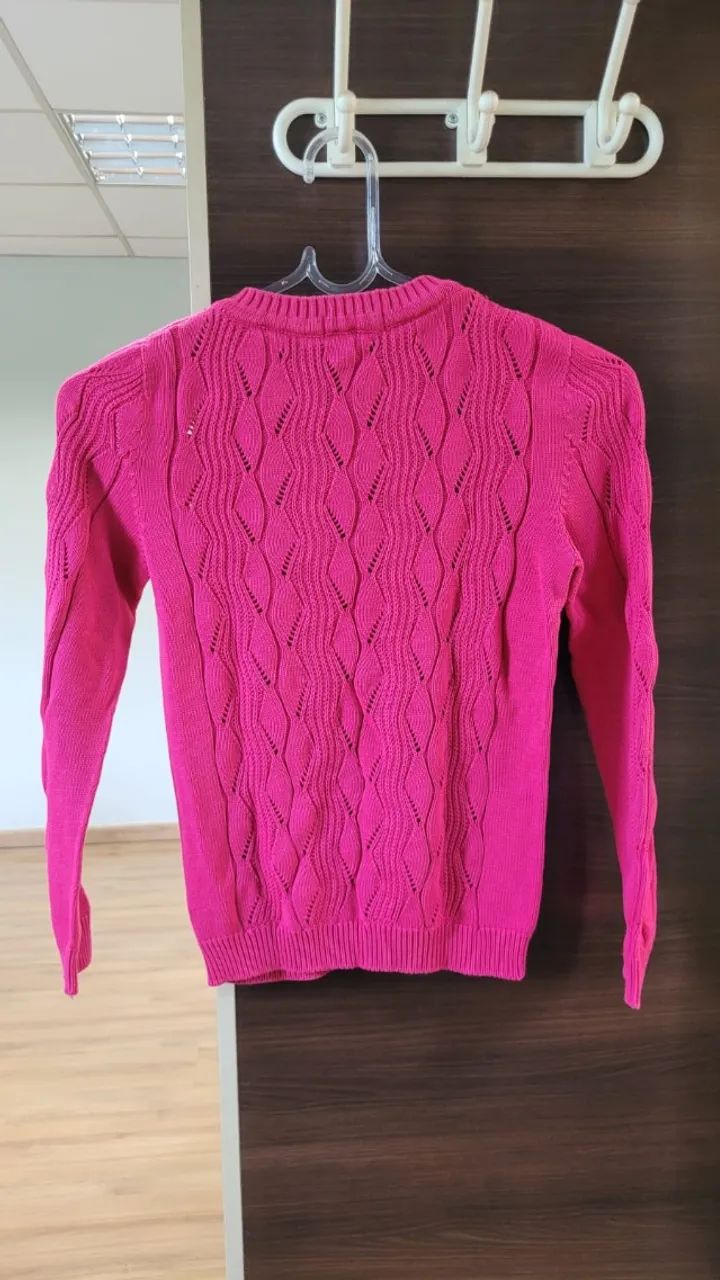 blusa de tricot tamanho10 - Foto 2