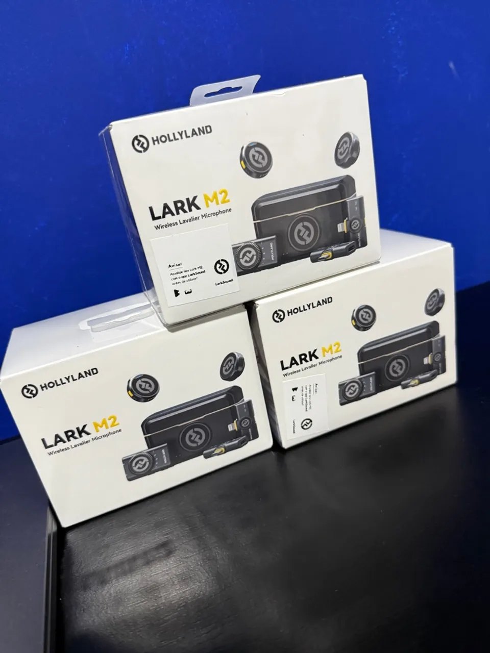 Microfone sem fio Hollyland Lark M2 - Kit Completo