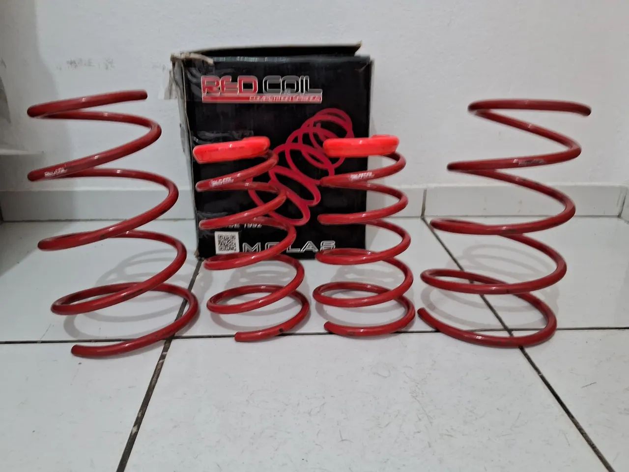 Molas esportiva Red coil Palio g1 - Foto 3