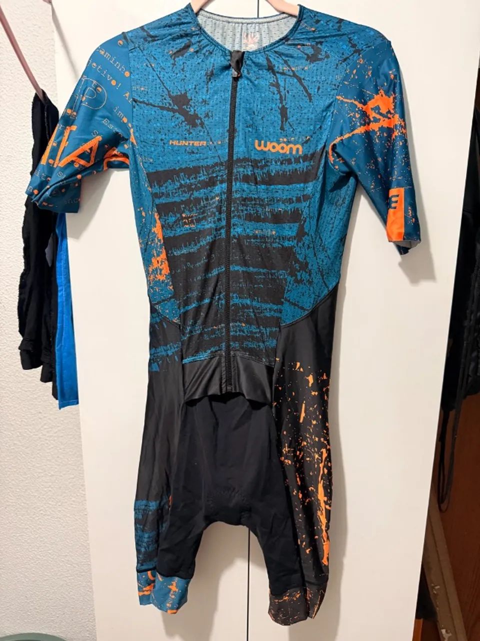 Macaquinho Tri c/ Manga Woom 140 Hunter tamanho M