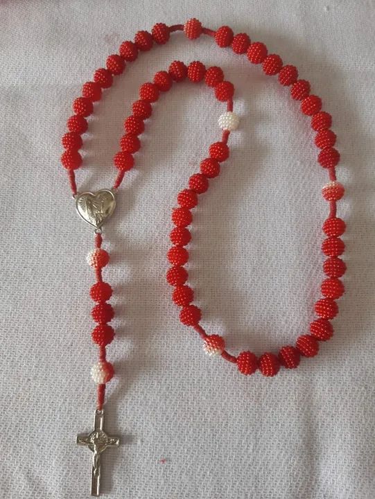 TERÇOS RELIGIOSOS ARTESANAIS COM E SEM O NOME - Foto 4