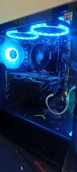 Pc gamer ryzem pra jogos atuais Parcelo no cartão  leia - Foto 2