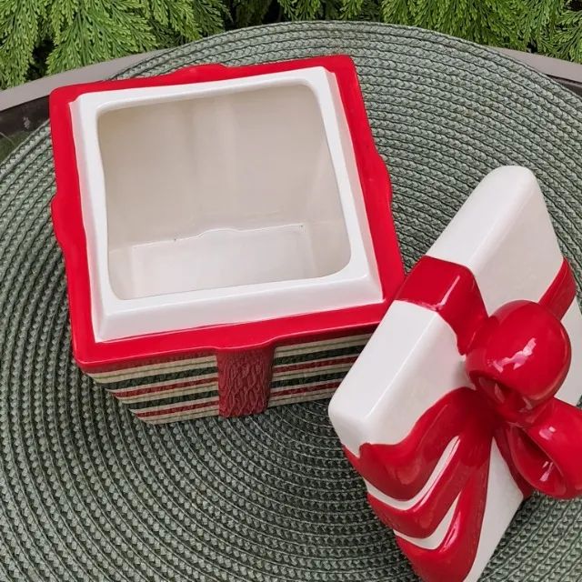 Pote de Cerâmica Esmaltada - Presente de Natal - Novo - Foto 2