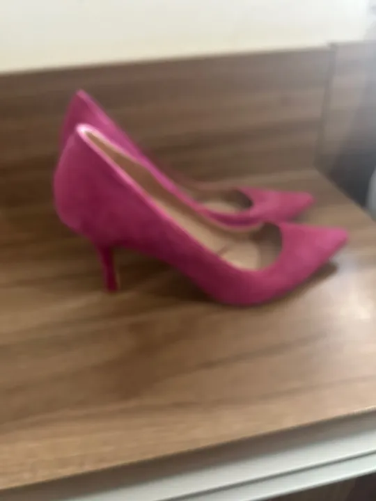Sapato scarpin animale rosa 37