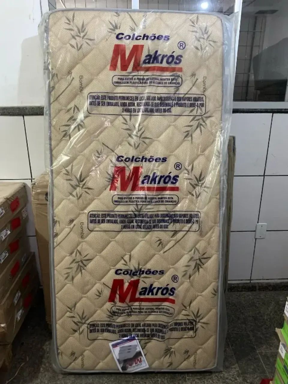 colchão d33 solteiro novo de fabrica