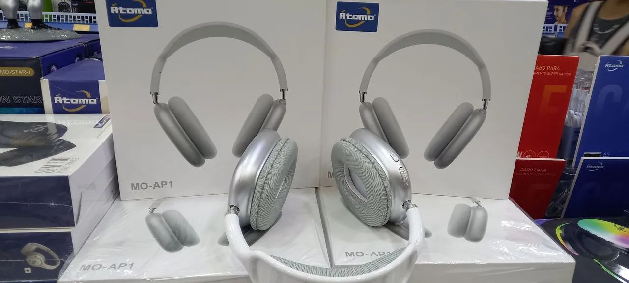 Fone de ouvido tipo Air pods. Excelente qualidade de som. Confortável.