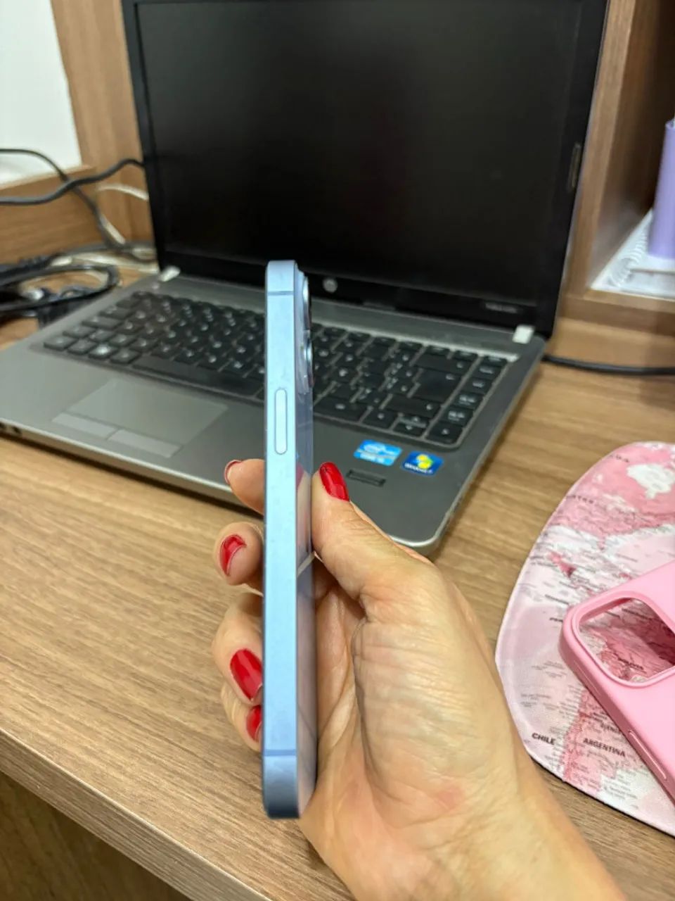 Iphone 14 - 128gb usado, perfeito estado, 87% de saúde da bateria - Foto 4