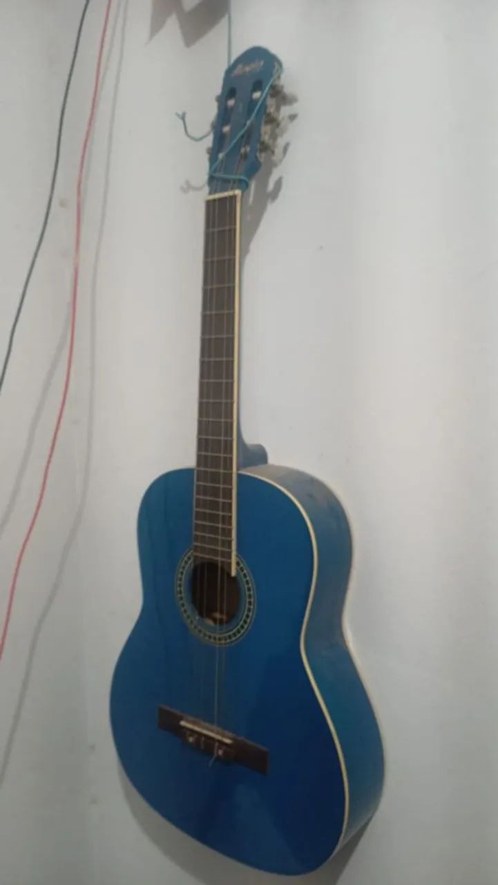 Violão Acústico Azul