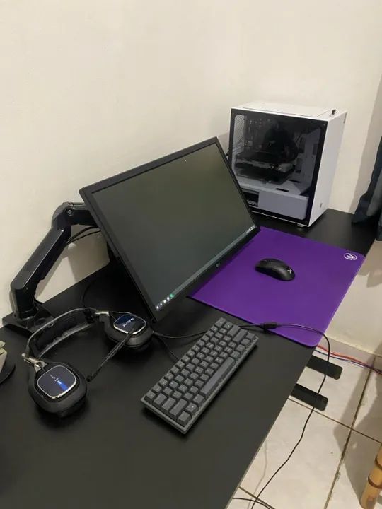 OPORTUNIDADE - PC Gamer Completo - Ryzen 5 3500x RX 580 + Monitor 144hz