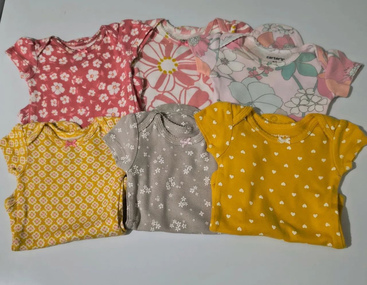 6 Bodies para Bebê - Carter's