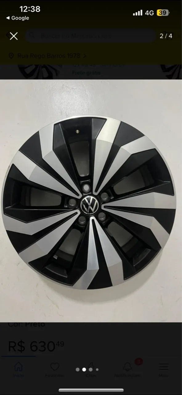 Roda 17 5 furos