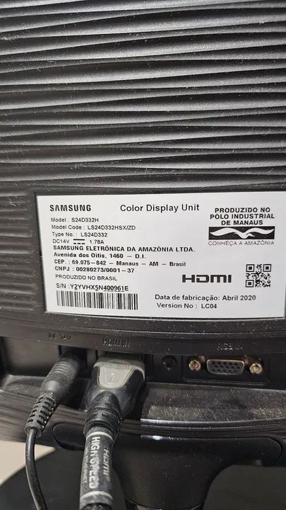 Monitor Samsung Gamer Full HD 24p - Foto 4