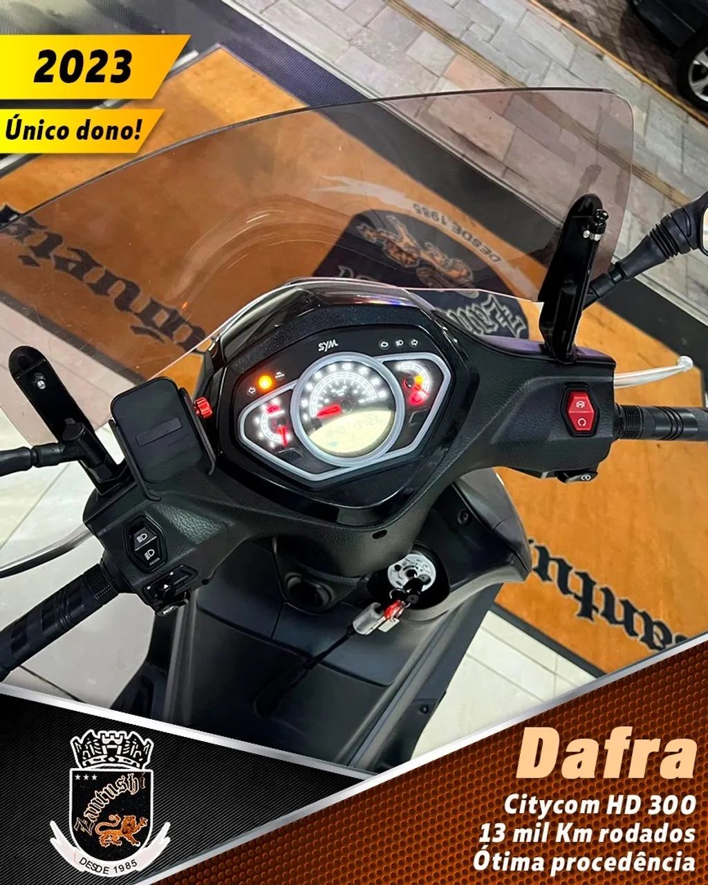 DAFRA CITYCOM HD 300I - Foto 5