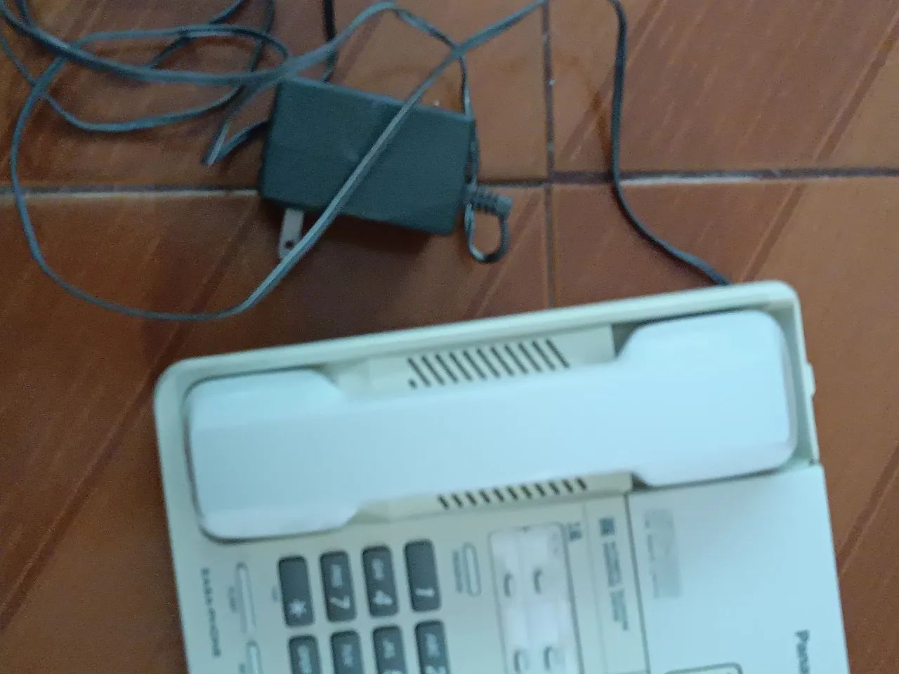 Telefone Fixo Panasonic com secretaria eletrônica kxt2390 vintage perfeito estado  - Foto 2