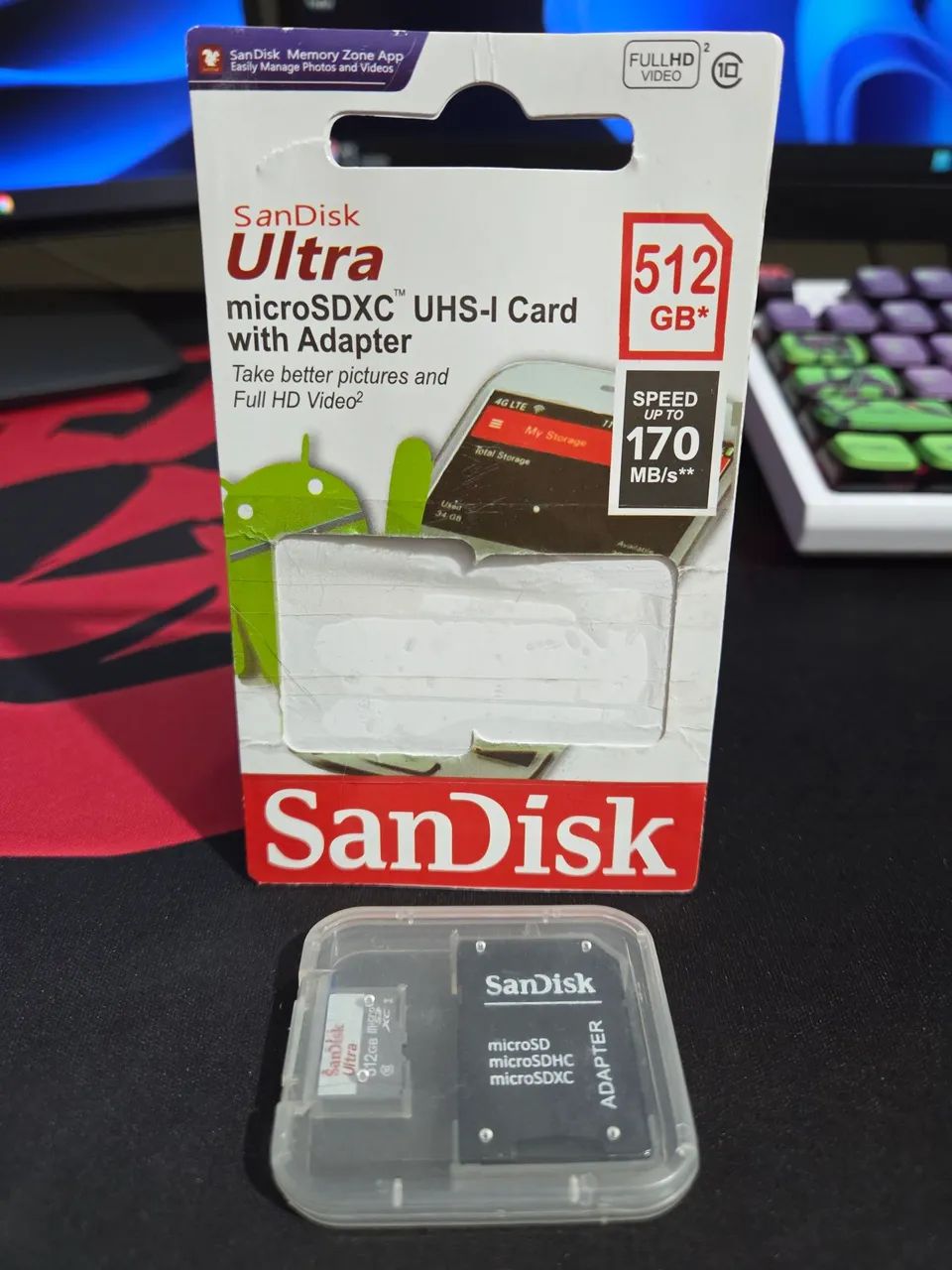 Cartão Micro Sd Sandisk 512GB 